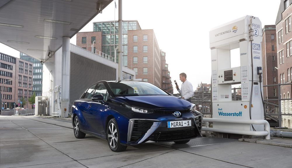 El Toyota Mirai es uno de los coches de hidrógeno que pueden comprarse. El Toyota Mirai es uno de los coches de hidrógeno que pueden comprarse.