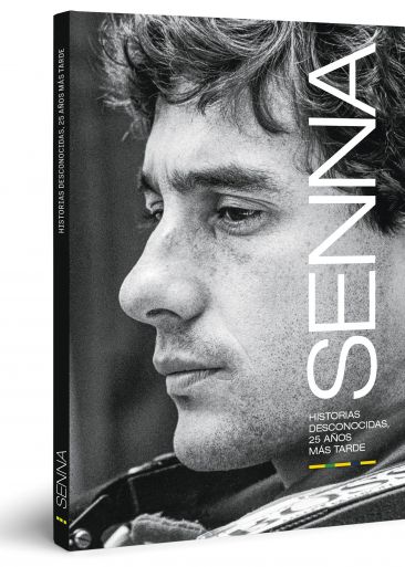 Portada del libro que publicamos sobre Ayrton Senna Portada del libro que publicamos sobre Ayrton Senna