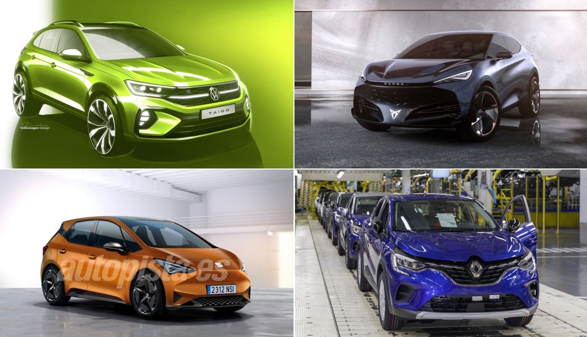 Los nuevos coches adjudicados a España: VW Taigo, Seat urbano, SUV de Renault, Cupra Tavascan…