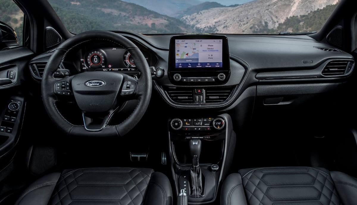 Interior del Ford Puma