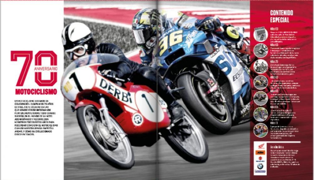 70 Aniversario MOTOCICLISMO, década a década 70 Aniversario MOTOCICLISMO, década a década