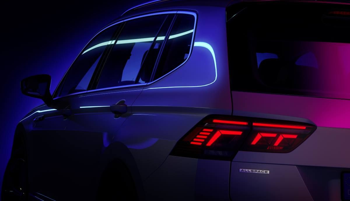Primer teaser oficial del VW Tiguan Allspace 2021