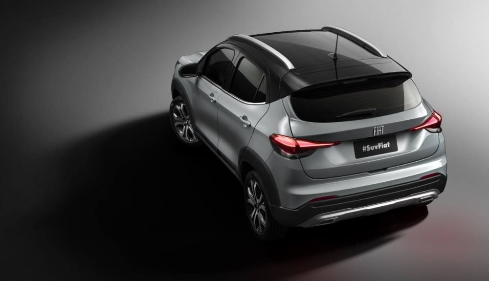 Imagen posterior del nuevo SUV pequeño de Fiat