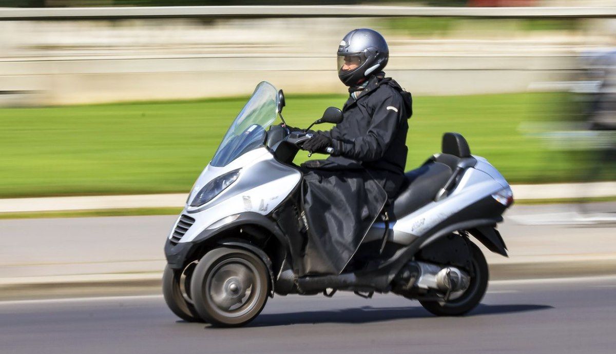 La moto con tres ruedas es cada vez más popular en la ciudad. Fuente: iStock/dennisvdw