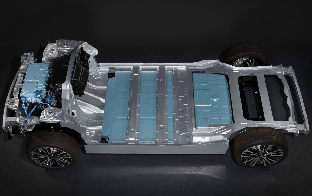 Esquema técnico del Renault Mégane eVision