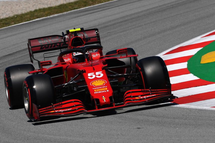 Carlos Sainz (Ferrari) se calificó en la sexta posición