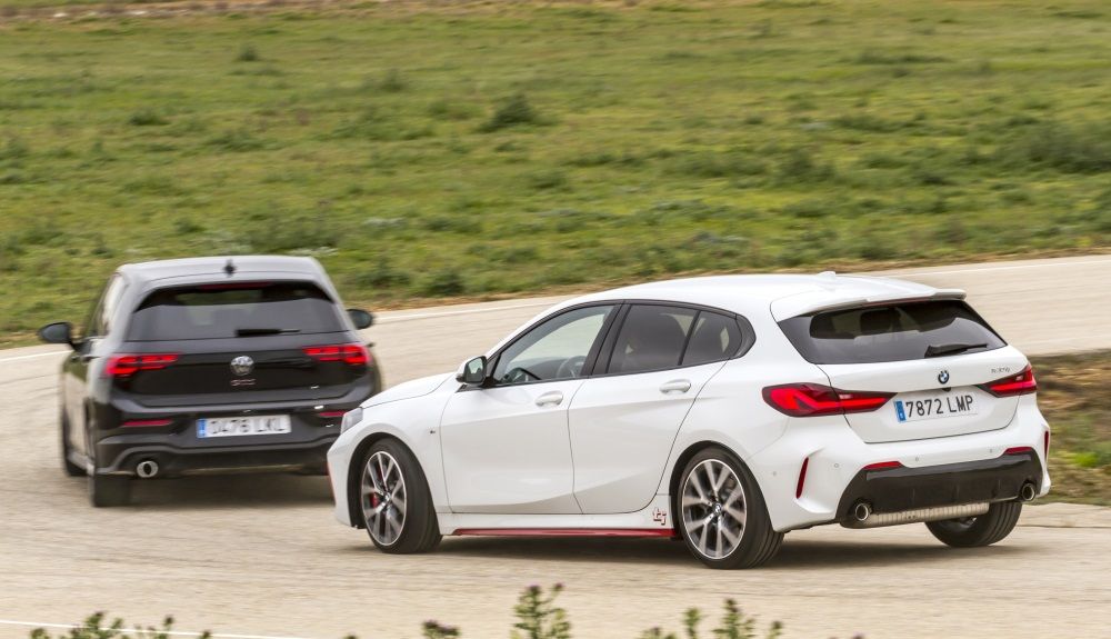 Volkswagen Golf GTI vs BMW 128Ti