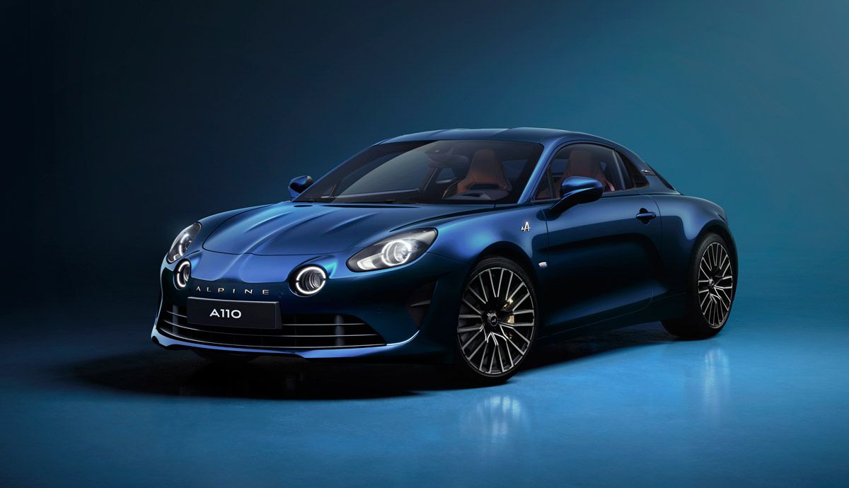 Alpine A110 Légend GT 2021.