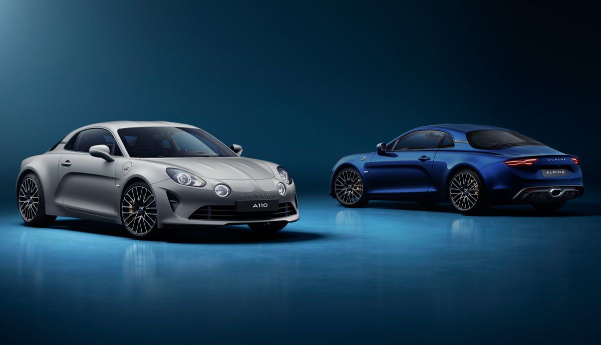 Alpine A110 Légend GT 2021.