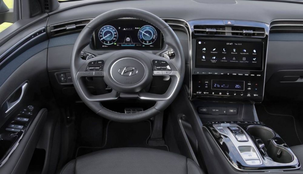Interior del Hyundai Tucson Interior del Hyundai Tucson