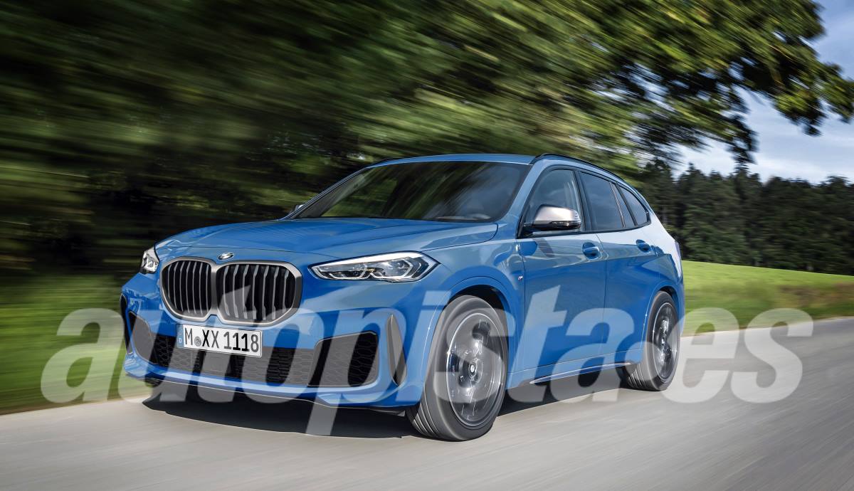 BMW X1 2022 según nuestro ilustrador Schulte