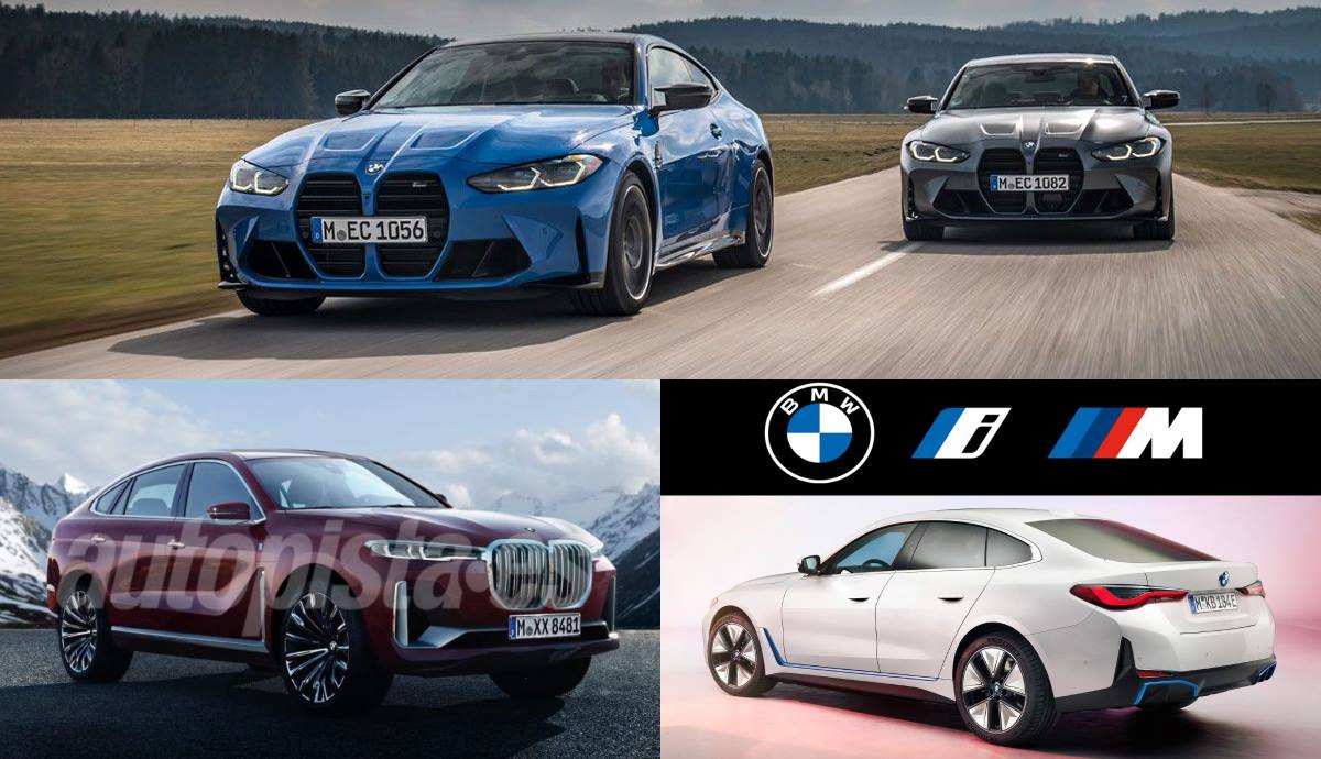 M3, M4, i4, X1, X2, X8... muchas novedades de BMW hasta 2025