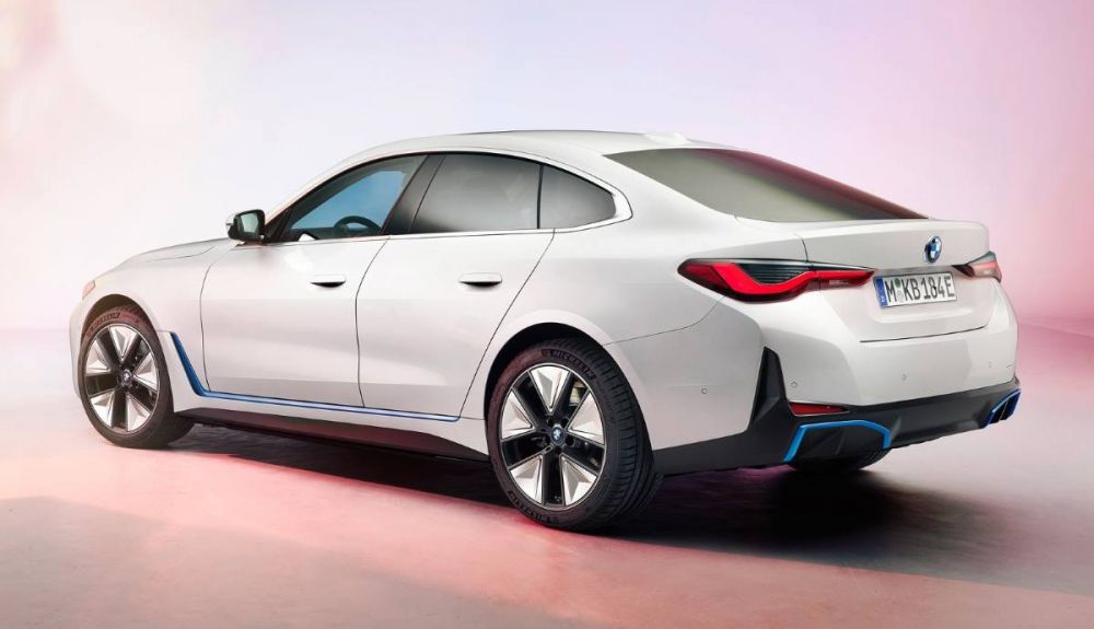 Vista posterior del BMW i4 Vista posterior del BMW i4