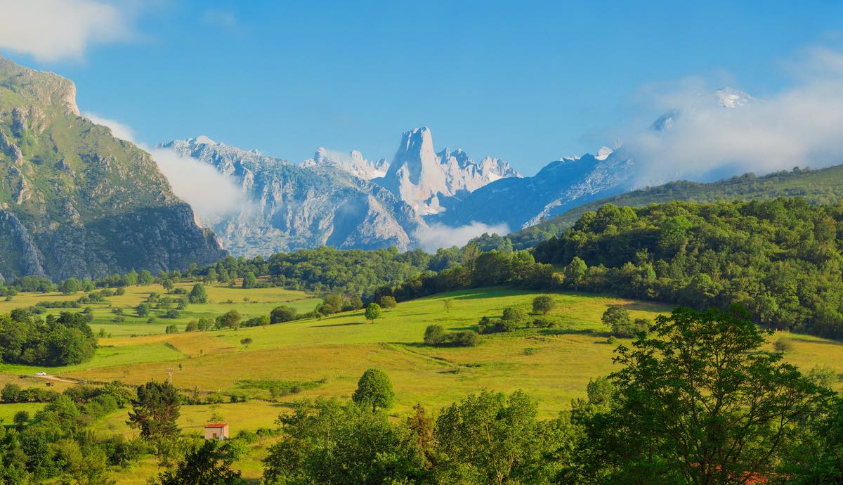 Los Picos de Europa inauguraron la lista de Parques Nacionales españoles.