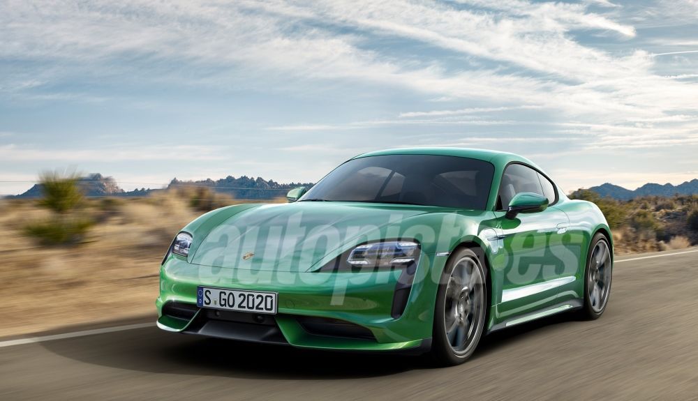 Así será el Porsche e-Cayman. Ilustración: Schulte. Así será el Porsche e-Cayman. Ilustración: Schulte.