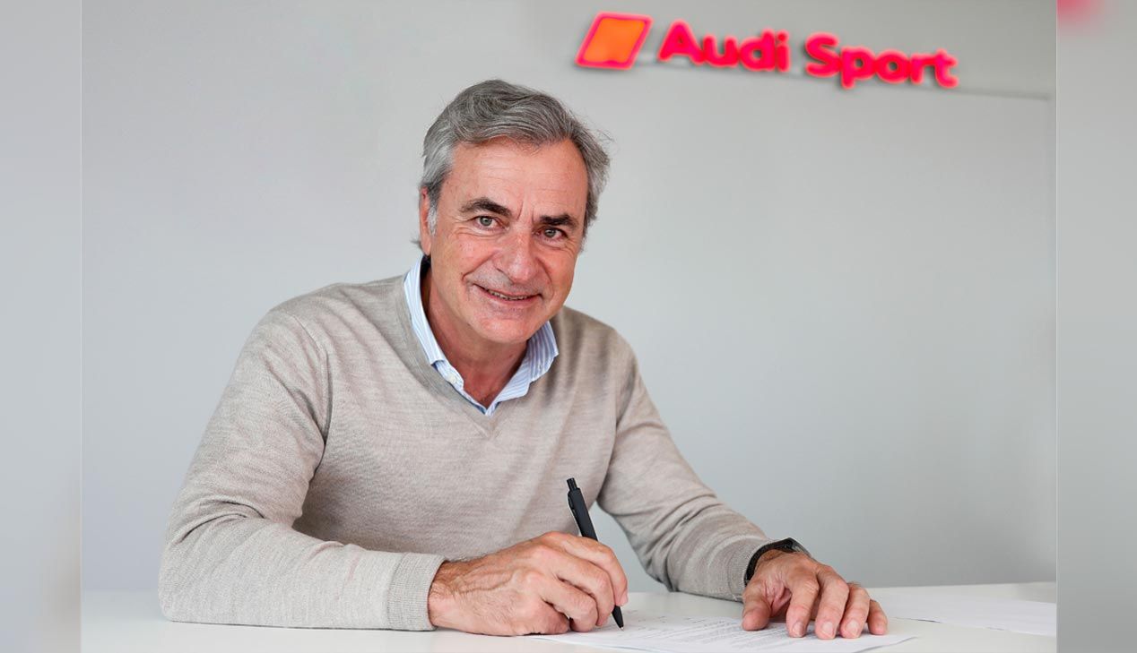 Carlos Sainz se embarca en un nuevo reto para el Dakar junto a Audi.