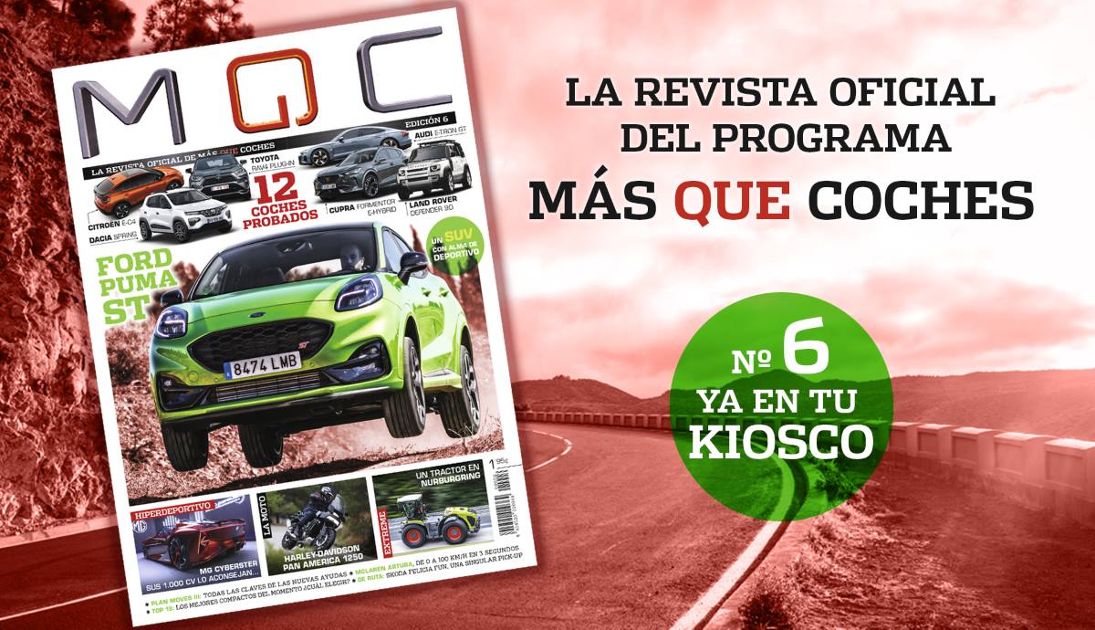 La revista Más Que Coches 6, ya a la venta