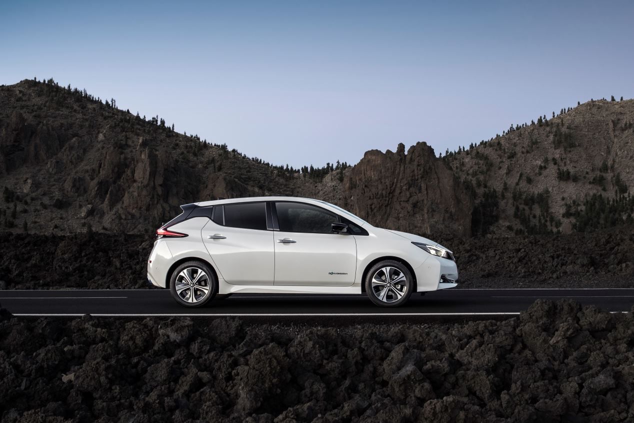 Así es el actual Nissan Leaf