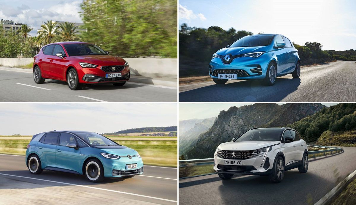 Los coches más vendidos en Europa por categorías