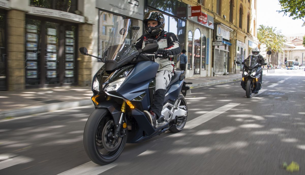 Ruta Barcelona Monaco en Honda Forza 750 (8) Ruta Barcelona Monaco en Honda Forza 750 (8)