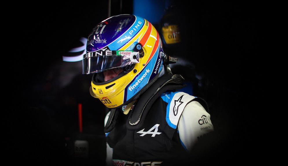 Este fin de semana Fernando Alonso (Alpine) correrá por cuarta vez en Bakú