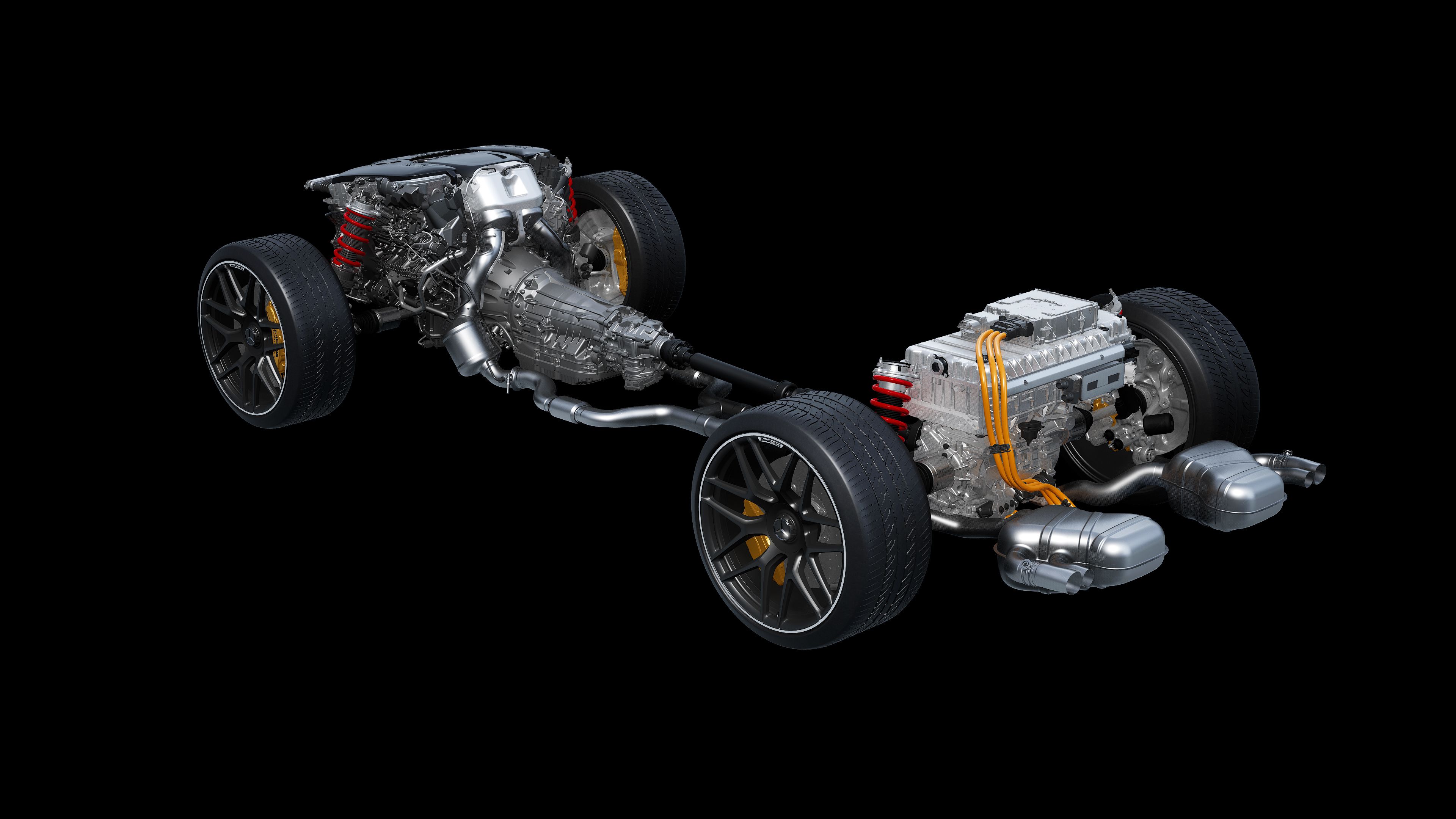 Tecnología del Mercedes C63 AMG 2022