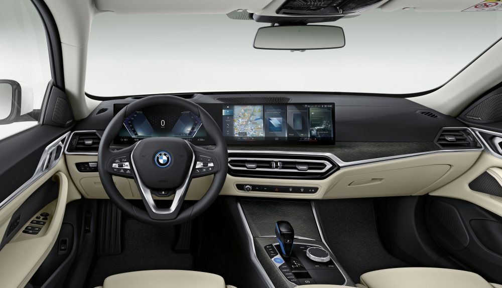 BMW i4: así es su interior