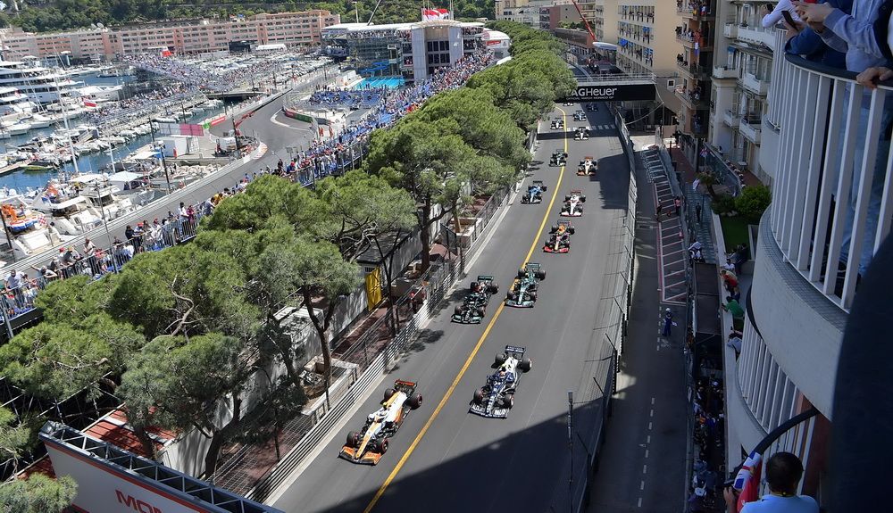 Imagen del pasado GP de Mónaco de F1