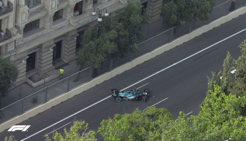 4 Accidente de Lance Stroll tras sufrir un pinchazo 4 Accidente de Lance Stroll tras sufrir un pinchazo