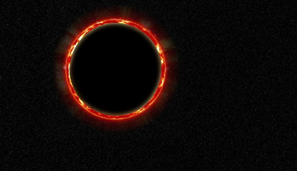 En el eclipse solar anular aparece como un anillo de fuego En el eclipse solar anular aparece como un anillo de fuego