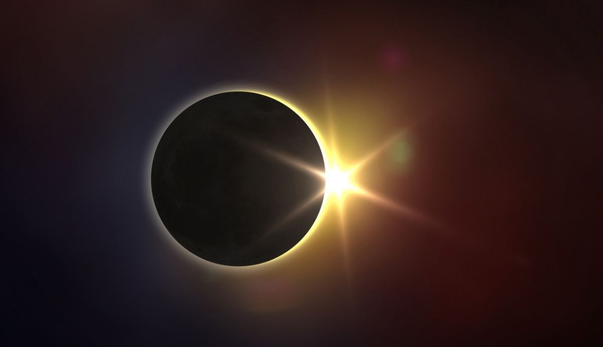 Imagen de un eclipse solar anular. Foto: IStock.