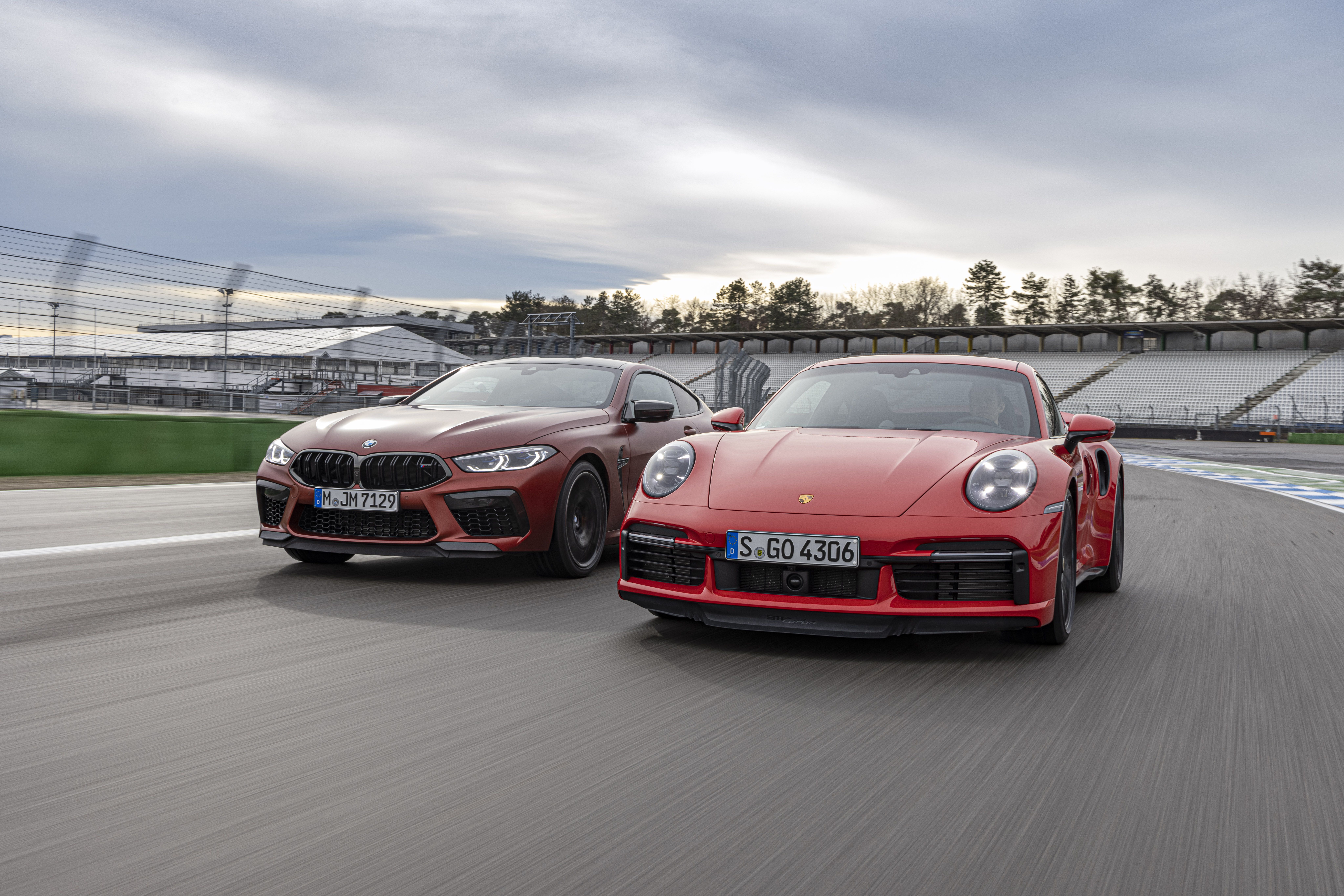 BMW M8 vs Porsche 911 Turbo S 