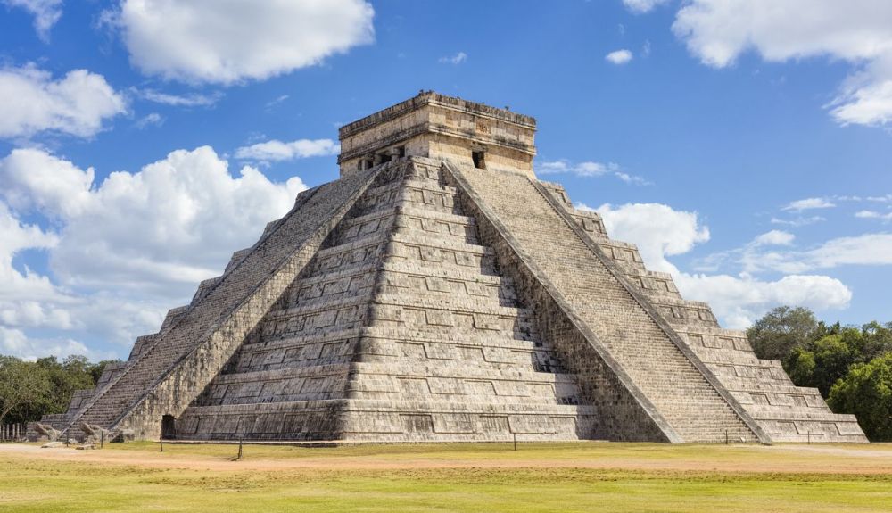 Pirámide de Kukulkan, en México.