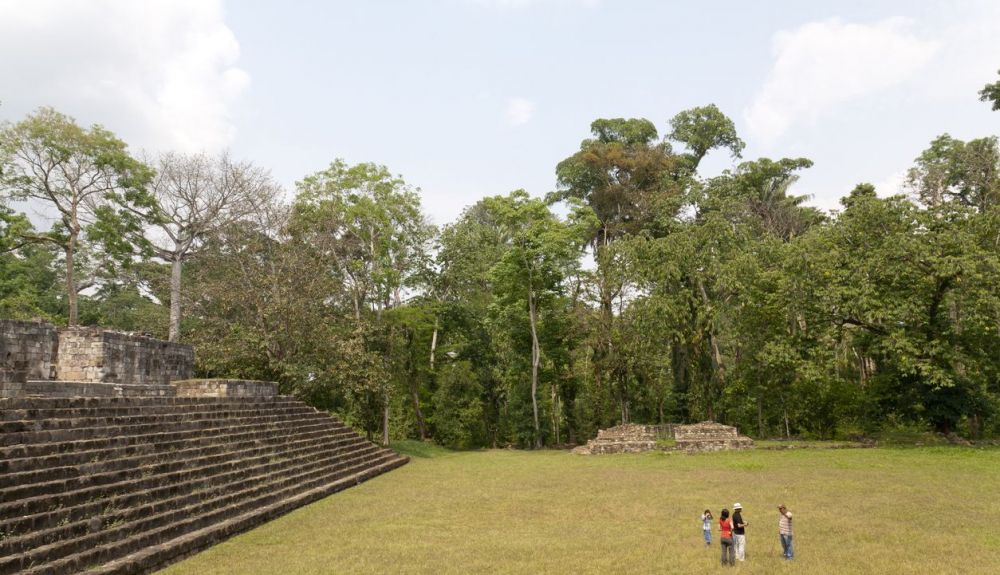 Restos arqueológicos de Quiriguá, en Guatemala.