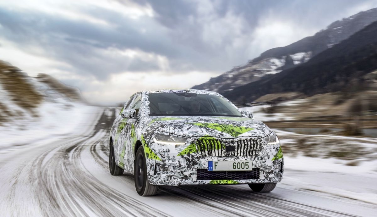 Skoda Fabia 2022: primeras unidades pre-serie a las que nos subimos