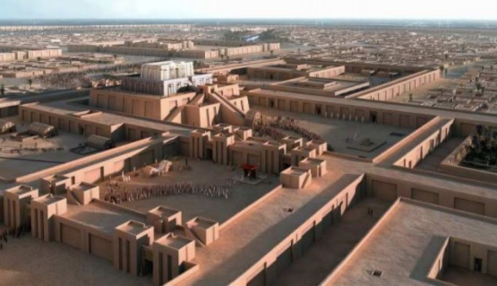 Reconstrucción de Uruk. Reconstrucción de Uruk.
