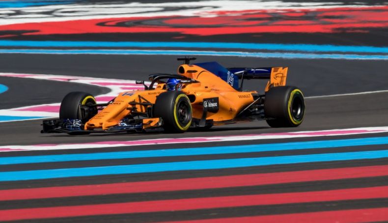 En 2018 fue la última que Alonso corrió en el circuito de Le Castellet