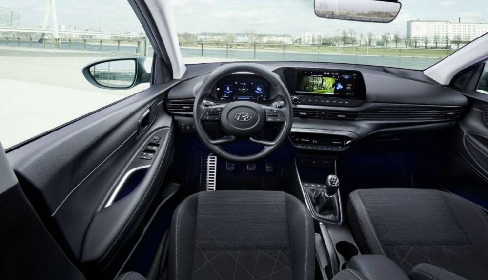 El interior del Hyundai Bayon El interior del Hyundai Bayon