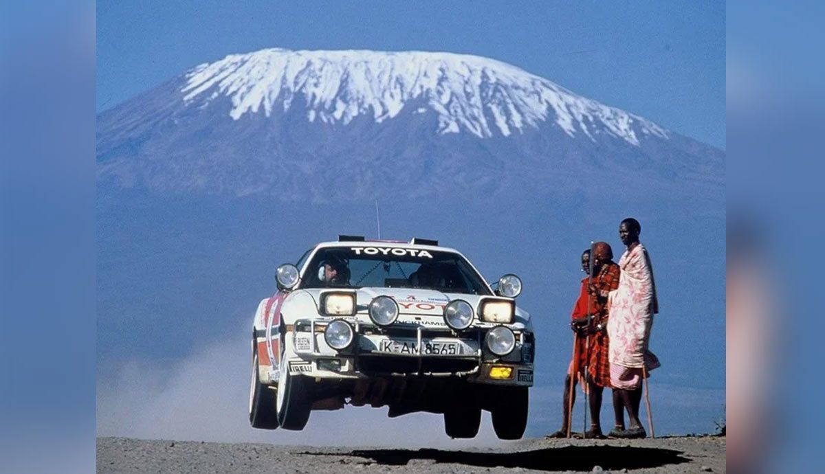 Foto histórica del Rally Safari del siglo pasado. Foto histórica del Rally Safari del siglo pasado.