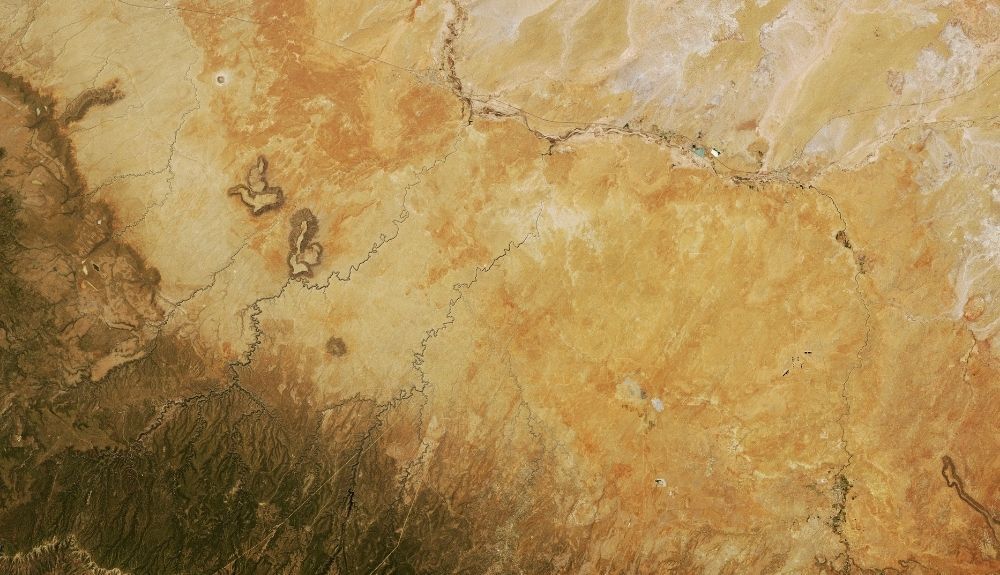 Hace 50.000 años cuando un asteroide de hierro se estrelló contra América del Norte.