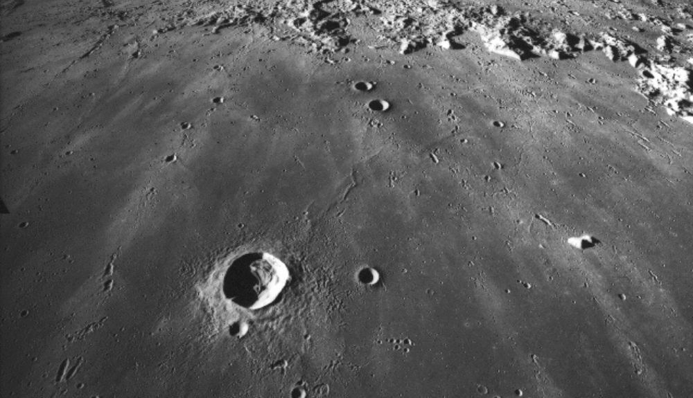Cráter de Copérnico en la Luna.