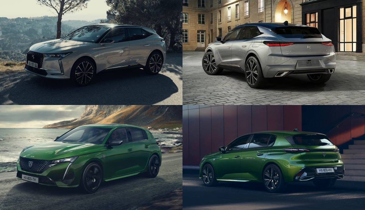 Los nuevos DS 4 y Peugeot 308 2021, frente a frente