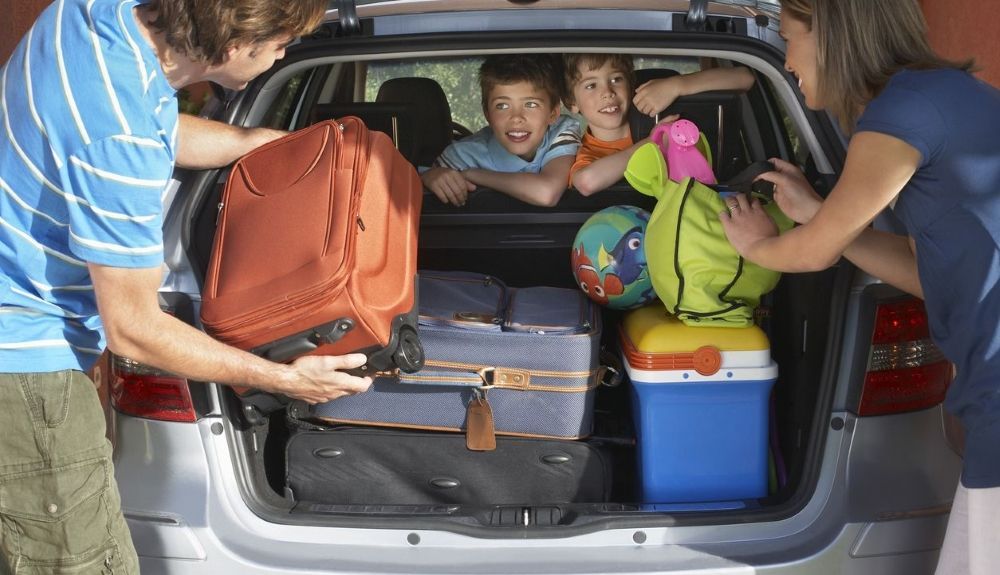 Por seguridad, es importantísimo llevar la carga bien sujeta en el coche.