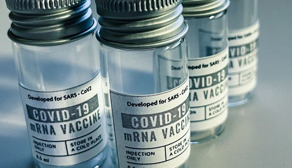 Viales para vacunas de ARNm contra la Covid 19. Viales para vacunas de ARNm contra la Covid 19.