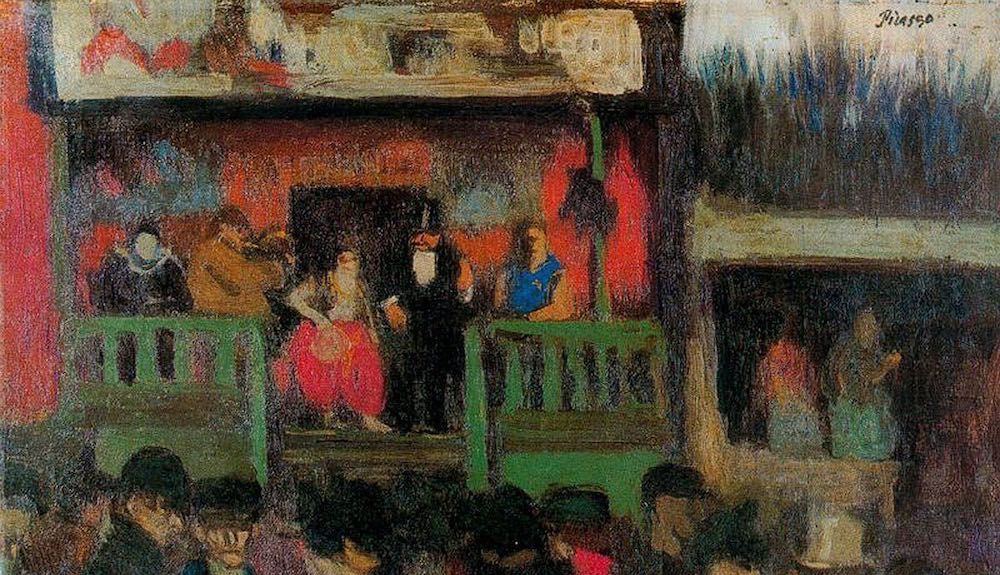 Barraca de feria. Picasso.