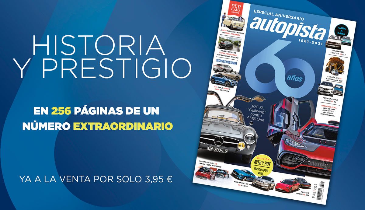 Portada de la Revista Autopista en su número especial 60 Aniversario.