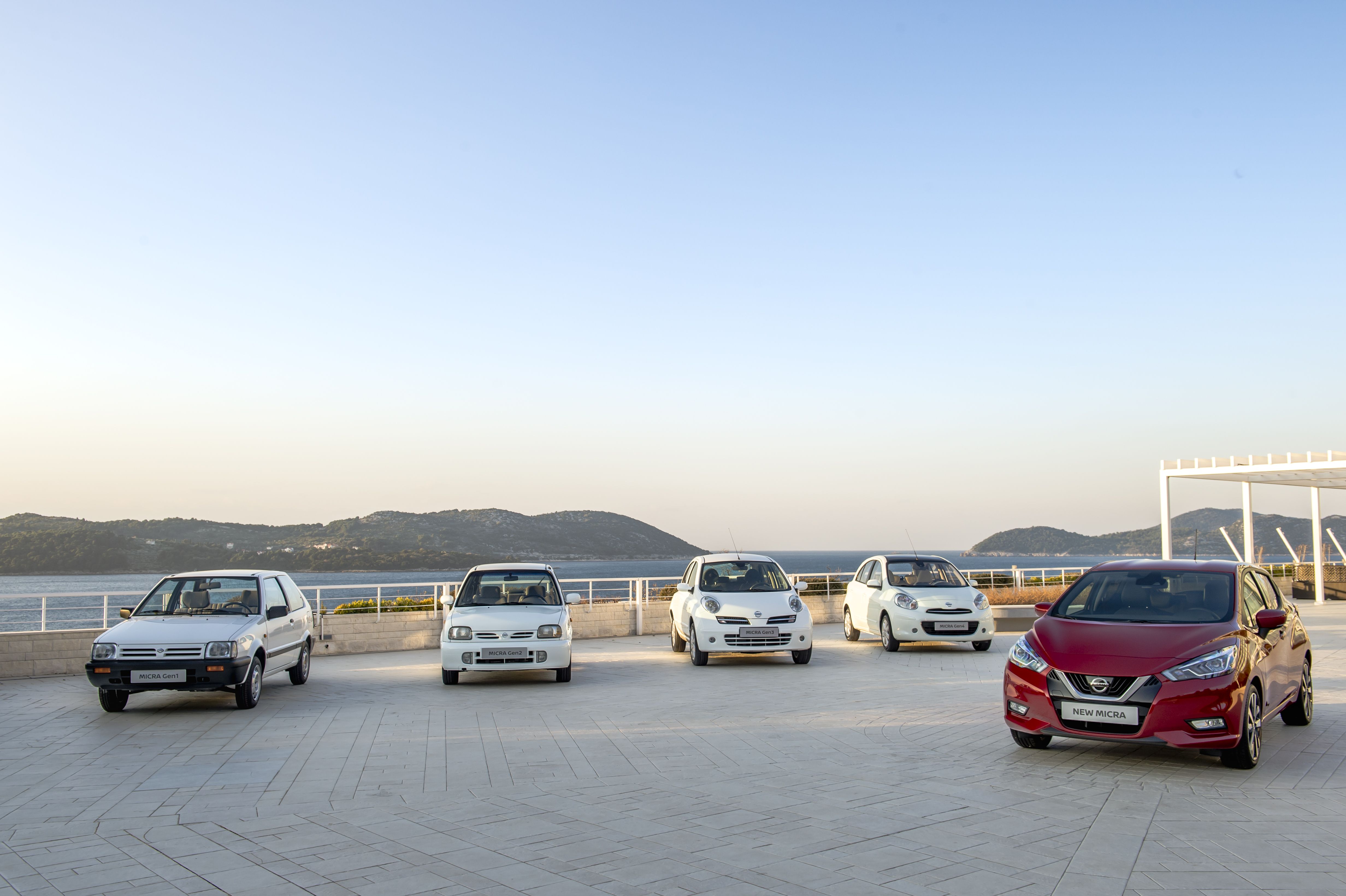 Nissan Micra: sus 5 generaciones