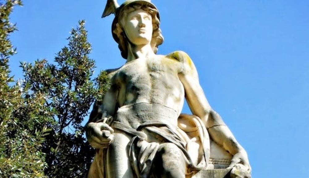 Hermes en el Parc de la Ciutadella. Hermes en el Parc de la Ciutadella.