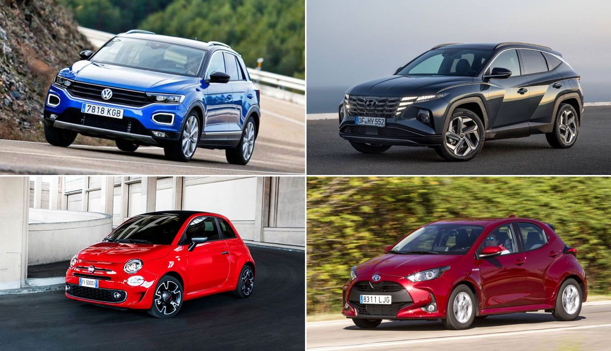 Los 10 coches más vendidos del mes de junio