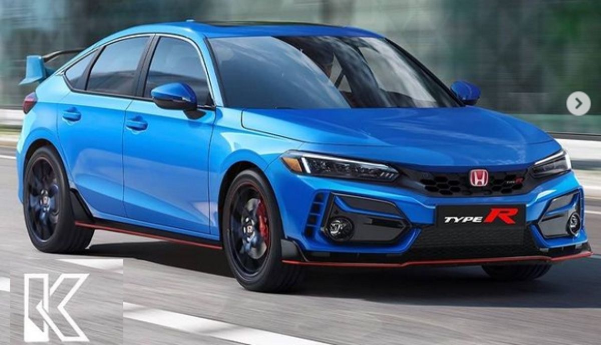 Honda Civic Type R 2022: el nuevo deportivo se pone a punto, ¿el último con motor de combustión? Foto: Instagram KDesign AG.